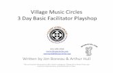 Village Music Circles 3 Day Basic Facilitator Playshop