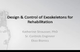 Katherine Strausser, PhD Sr. Controls Engineer Ekso Bionics