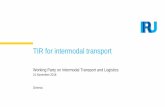 TIR for intermodal transport - UNECE