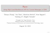 Ryuo - Using High Level Northbound API for Control ...