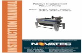 Positive Displacement Vacuum Pump - Novatec