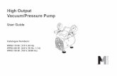 High Output Vacuum/Pressure Pump - Cole-Parmer