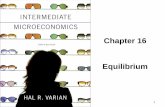 Chapter 16 Equilibrium - ecourse2.ccu.edu.tw