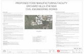 PROPOSED FOOD MANUFACTURING FACILITY ORCHARD HILLS …