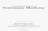 A Condensed History of Veterinary Medicine