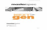 Masterspec NextGen2 Training Booklet V8 Sept 2020