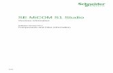 SE MiCOM S1 Studio