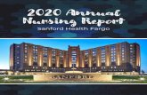 2020 Annual Nursing Report - sanfordhealth.org