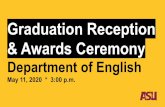 Graduation Reception & Awards Ceremony
