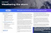 CASE STUDY Weathering the storm