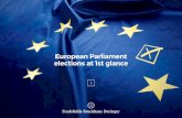 European Parliament elections at 1st glance