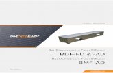 Bar Displacement Floor Diffuser BDF-FD & -AD BMF-AD