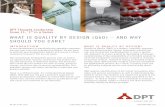 WHAT IS QUALITY BY DESIGN (QbD) – AND WHY SHOULD YOU …