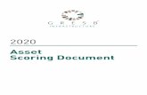 Scoring Document A sset 2020
