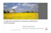 Long term trends in nuclear production technologies