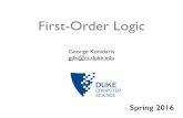 First-Order Logic - courses.cs.duke.edu