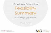 Creating a Compelling Feasibility Summary