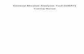 General Mission Analysis Tool (GMAT) - Training Manual