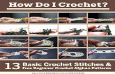 How Do I Crochet? 13 Basic Crochet Stitches and Free ...
