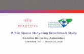 Public Space Recycling Benchmark Study