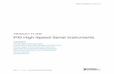 PXI High-Speed Serial Product Flyer - National Instruments