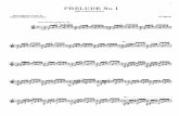 PRELUDE No. Clavier) Transcribed for Guitar by CHRISTOPHER ...
