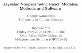 Bayesian Nonparametric Rasch Modeling: Methods and Software
