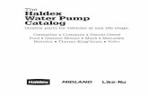 The Haldex Water Pump Catalog
