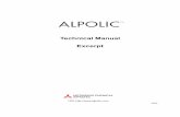 ALPOLIC Technical Manual Excerpt