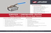 DM4500 / OBDM4500 Series - J Flow Controls