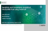 Sensitivity and Uncertainty Analysis of HALEU/HBU Fuel ...