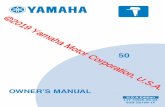 YAMAHA OWNER'S MANUALS