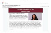 Happy Holidays DISTRICT 43 NEWSLETTER