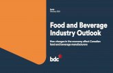 Food and Beverage Industry Outlook - BDC.ca
