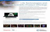 Life Technologies and Thermo Scientifi c Product Offerings