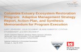 Columbia Estuary Ecosystem Restoration Program: Adaptive ...