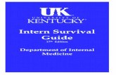 Intern Survival Guide - Internal Medicine