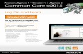 Log On and Learn - Pearson Education