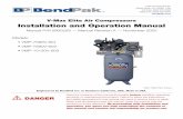V-Max Elite Air Compressors Installation and Operation Manual