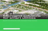 Microgrid solutions for smart utilities