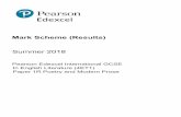 Mark Scheme (Results) Summer 2018 - Pearson qualifications