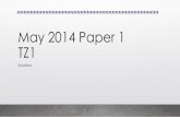 May 2014 Paper 1 TZ1 - DP Physics