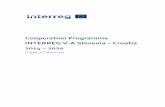 Cooperation Programme INTERREG V-A Slovenia – Croatia 2014 ...