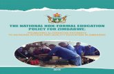 THE NATIONAL NON-FORMAL EDUCATION POLICY FOR ZIMBABWE