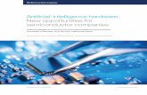 Artificial-intelligence hardware: New opportunities for ...
