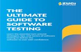THE ULTIMATE GUIDE TO SOFTWARE TESTING