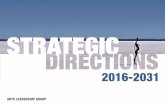 Strategic Directions 2016 - 2031 - DLGSC