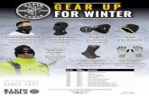 GEAR UP FOR WINTER