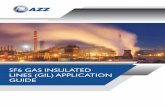 SF6 GAS INSULATED LINES (GIL) APPLICATION GUIDE