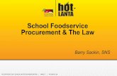 School Foodservice Procurement & The Law